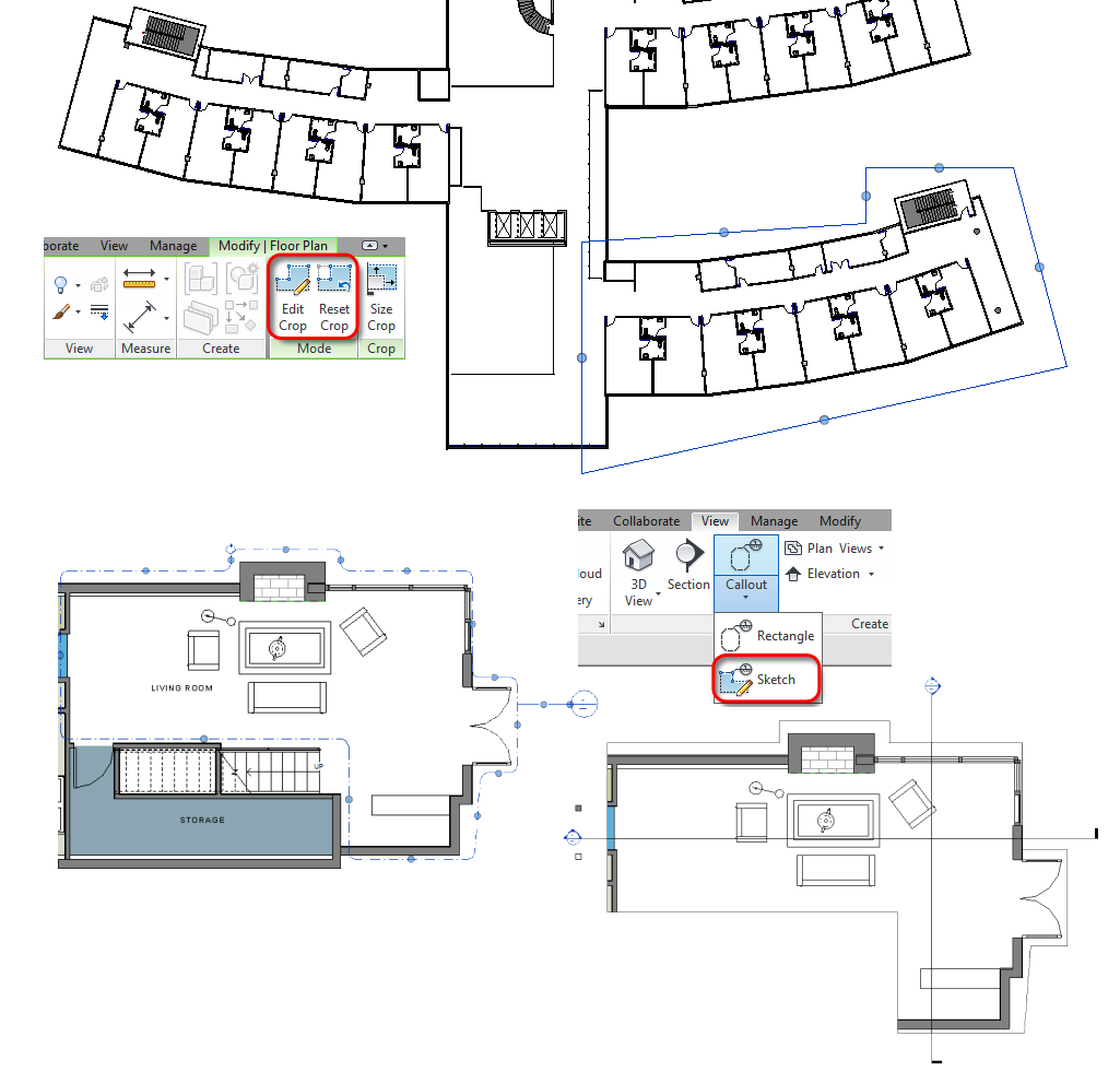 revit 2014 non-rectangular crop regions